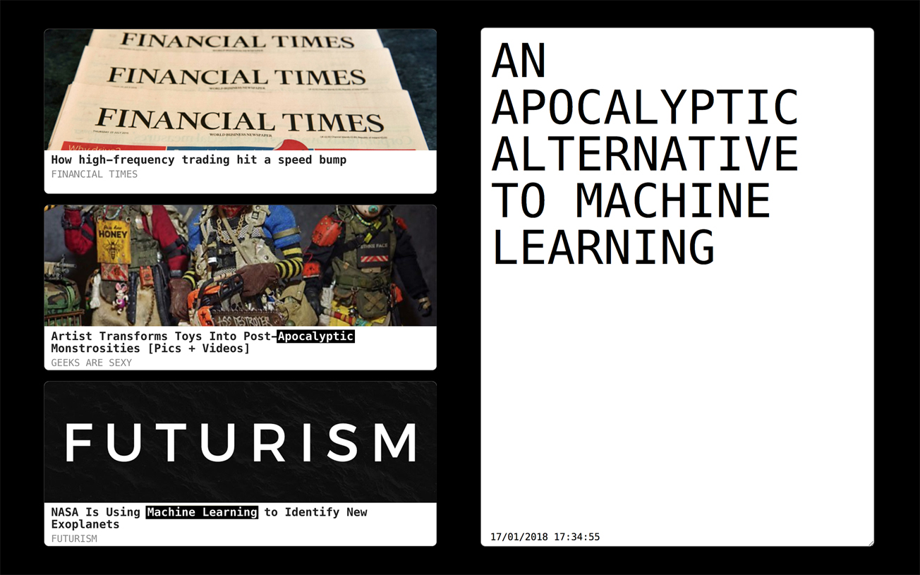 bot zasysający nagłówki medialne