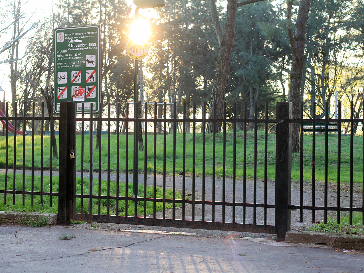 zamknięty park